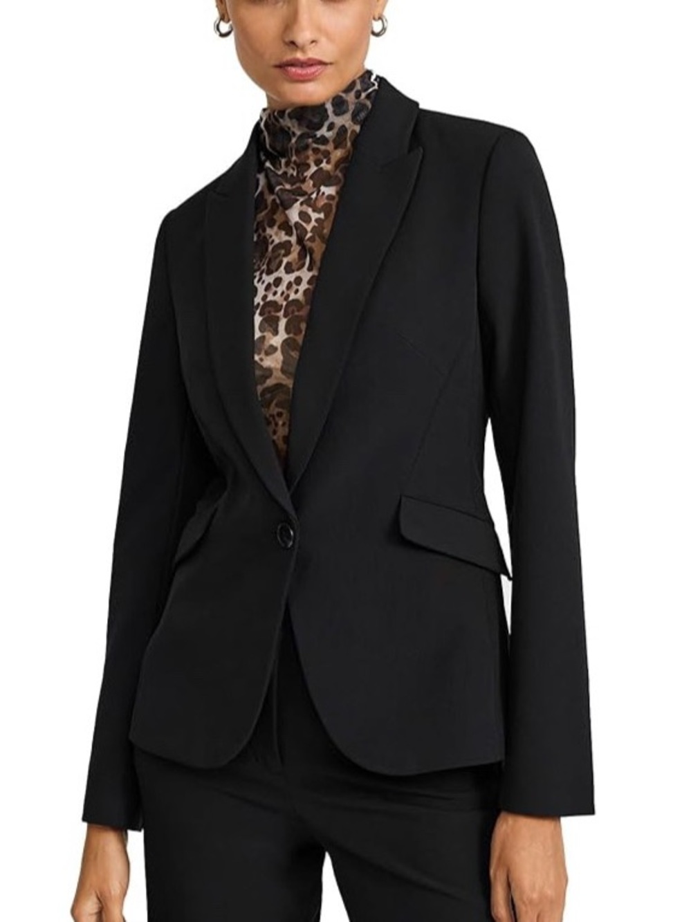 EXPRESS Design Studio One Button Blazer Jacket